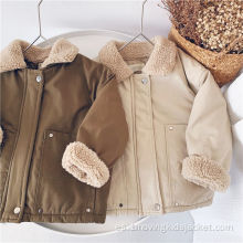 Chaqueta acolchada gruesa para niños nuevos